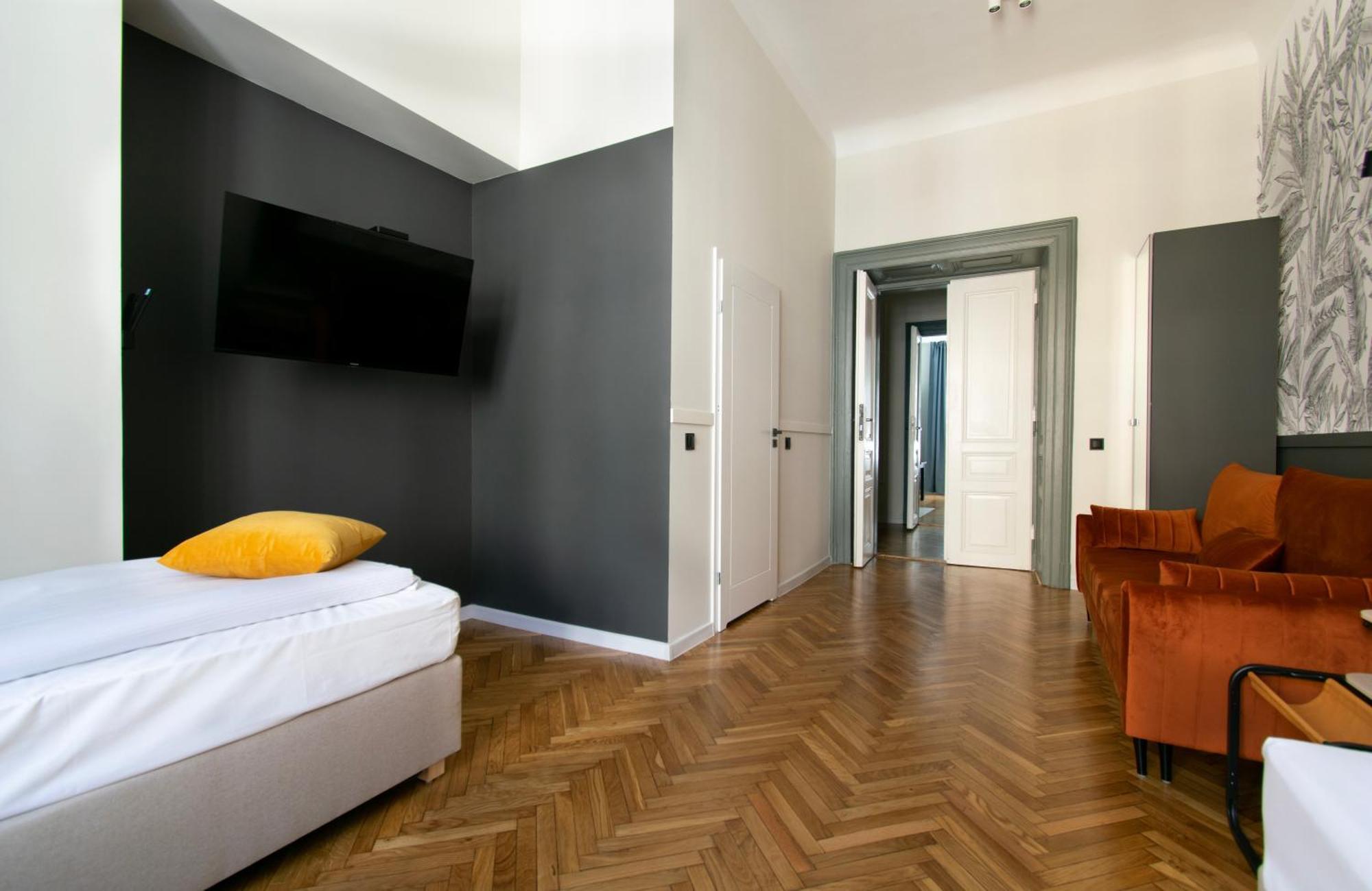 Modern Apartments Pilsudskiego Street Krakau Buitenkant foto