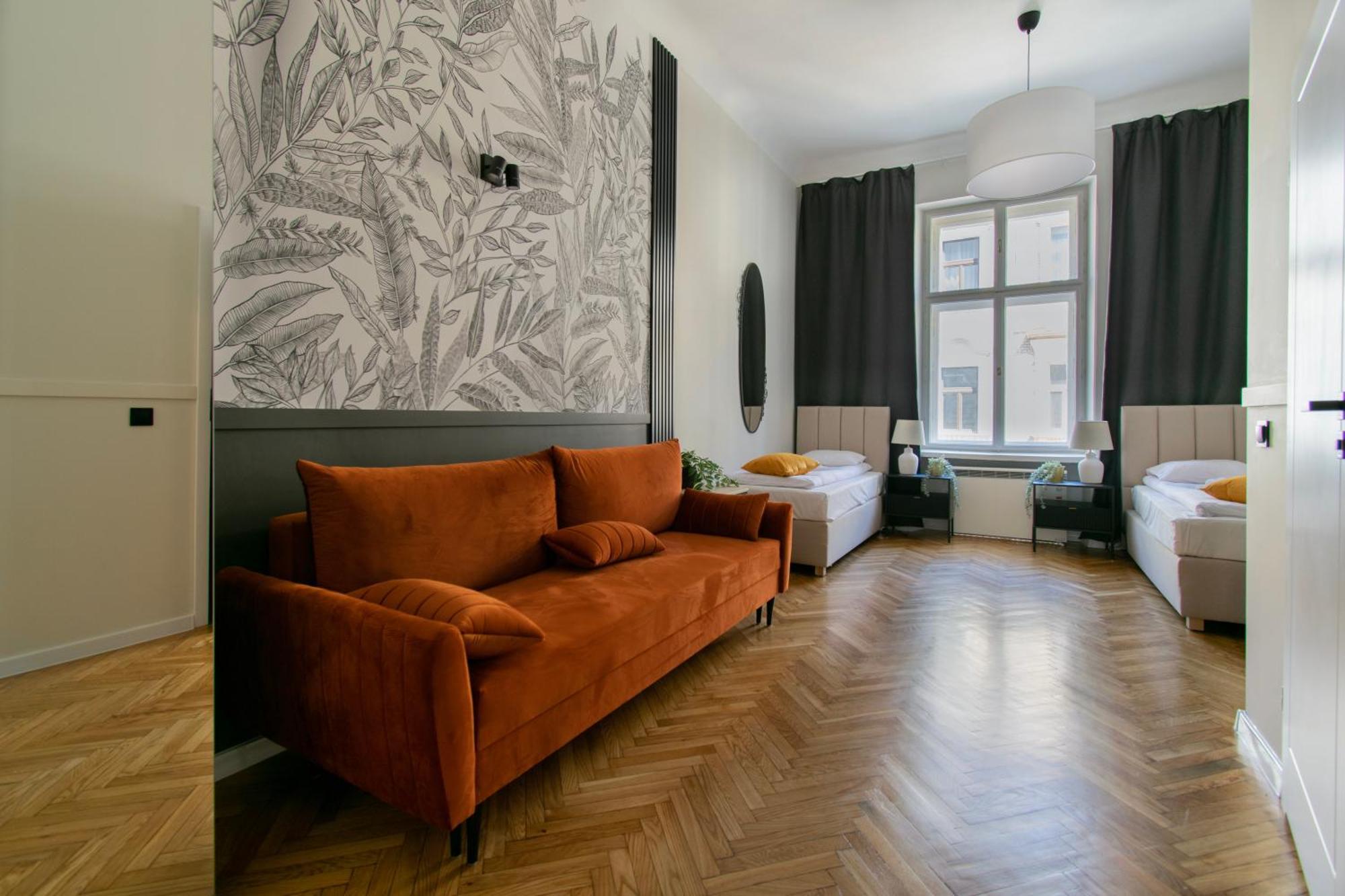 Modern Apartments Pilsudskiego Street Krakau Buitenkant foto